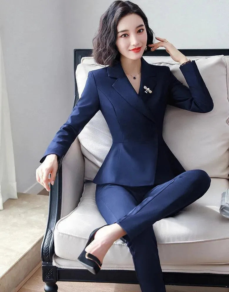 Women Business Pantsuits - Pantsuit - LeStyleParfait