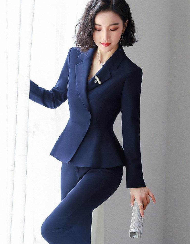 Women Business Pantsuits - Pantsuit - LeStyleParfait