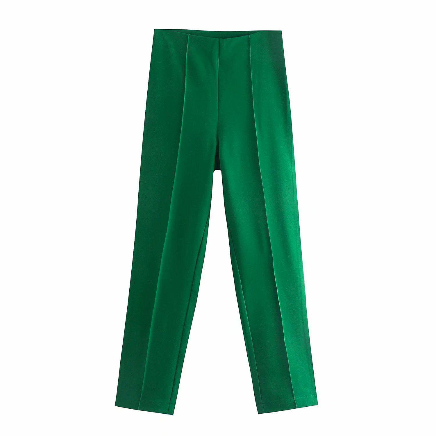 Women Dark Green Pantsuit - Pantsuit - LeStyleParfait