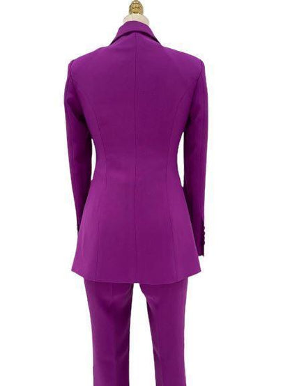 Women Pantsuit, Two Piece Suit, Rose - Pantsuit - LeStyleParfait