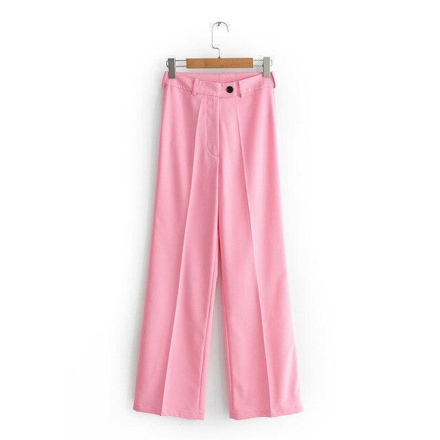 Women Pink Pantsuits - Pantsuit - LeStyleParfait