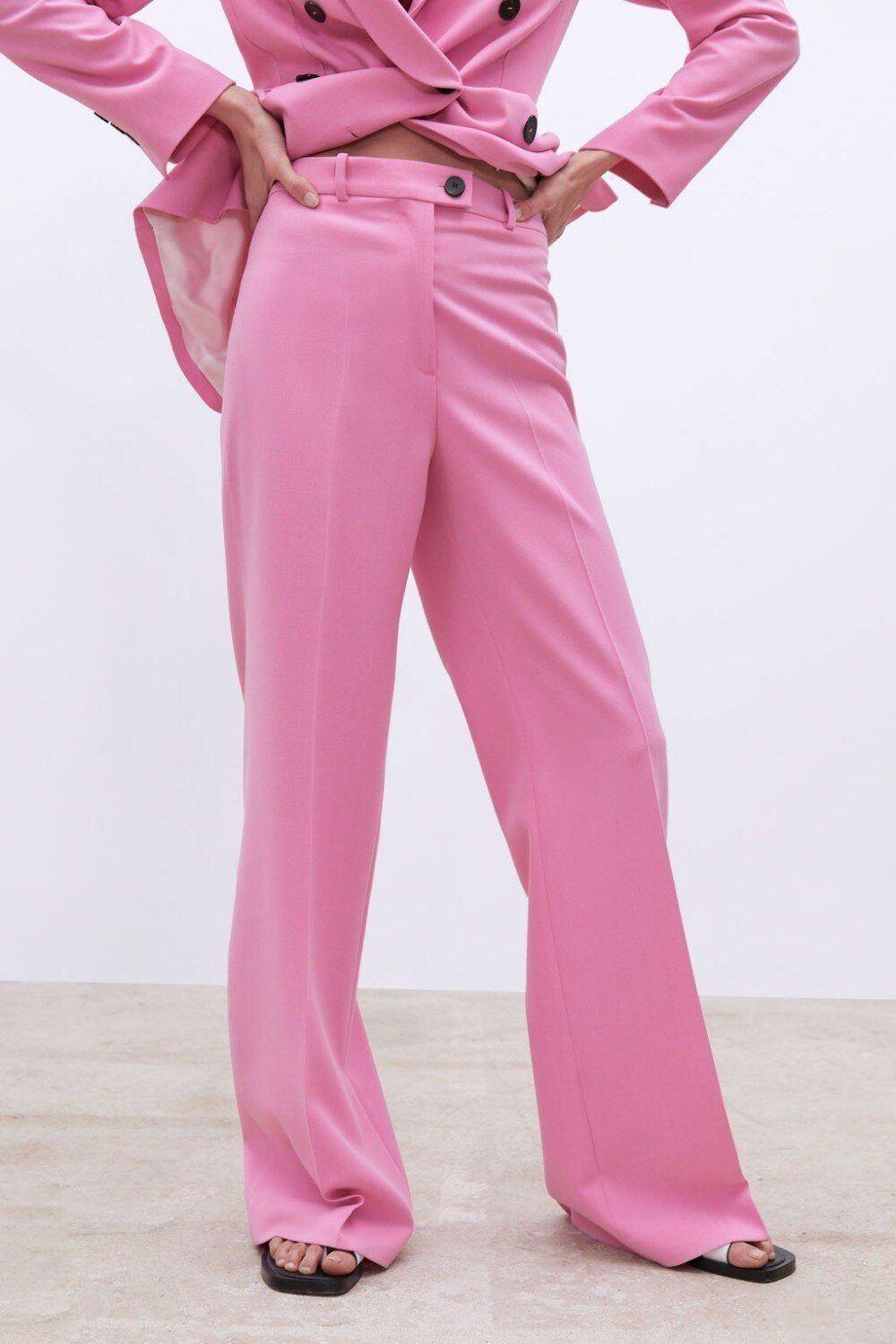 Women Pink Pantsuits - Pantsuit - LeStyleParfait