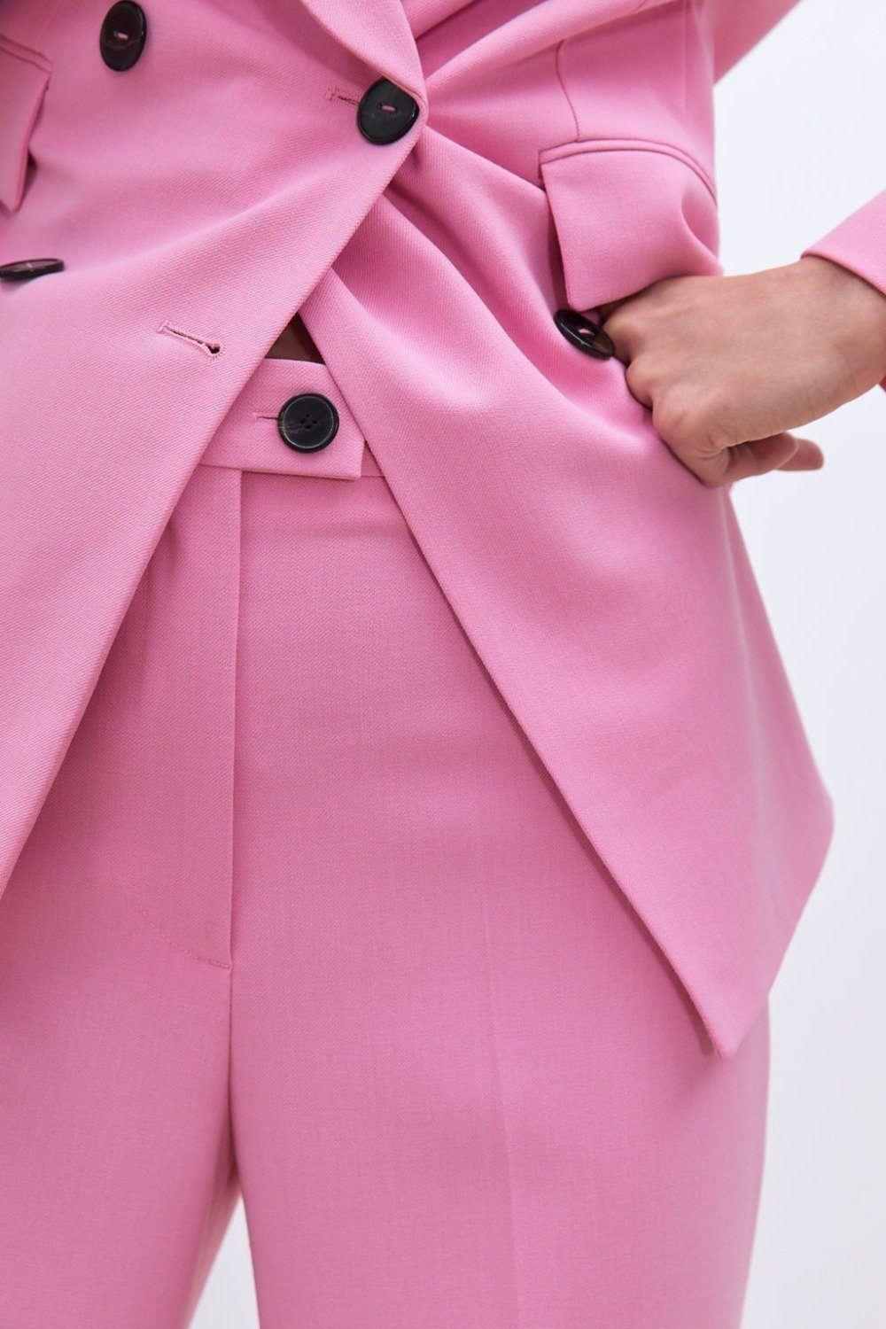 Buy Pink Three Piece Tuxedo Pantsuit at LeStyleParfait