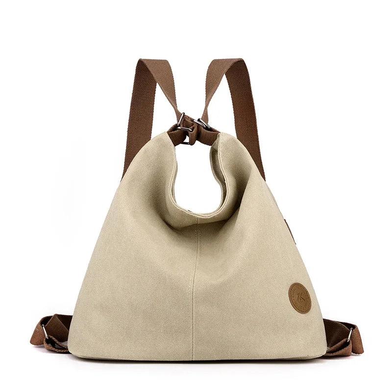 Women's Designer Canvas Backpack - Backpack - LeStyleParfait