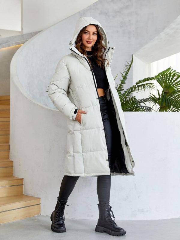 Women's Warm Puffer Coat - Puffer Coat - LeStyleParfait