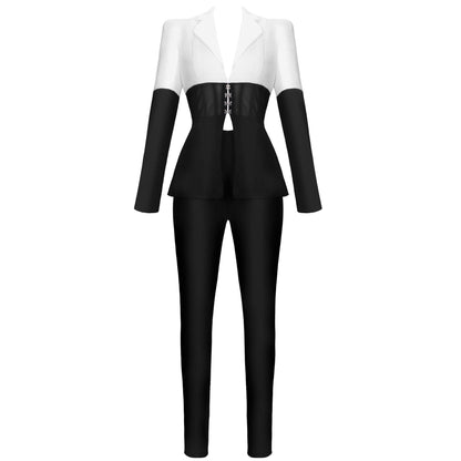 Women Waist Cincher Pantsuits - Pantsuit - LeStyleParfait