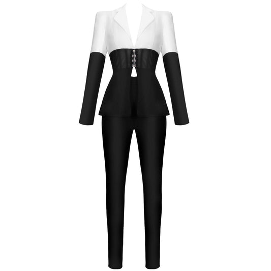 Women Waist Cincher Pantsuits - Pantsuit - LeStyleParfait