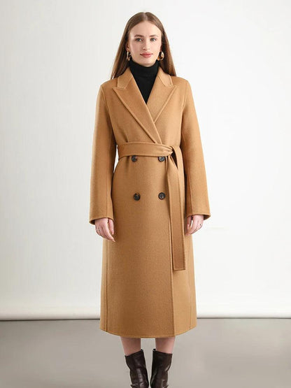 Women's Winter Wool Wrap Coat-women-coat-LeStyleParfait